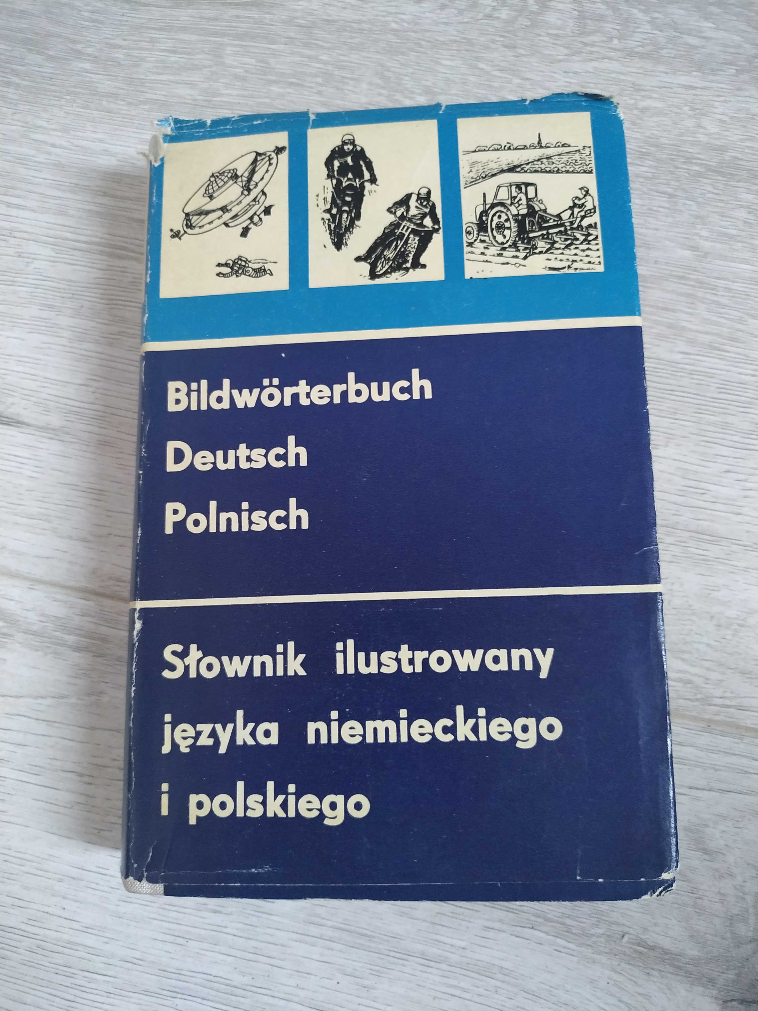 Słownik ilustrowany języka niemieckiego i polskiego.