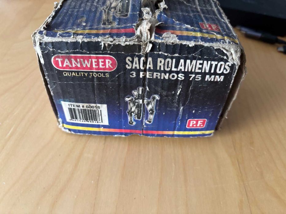 Saca rolamentos tanweer 3 pernos 75mm