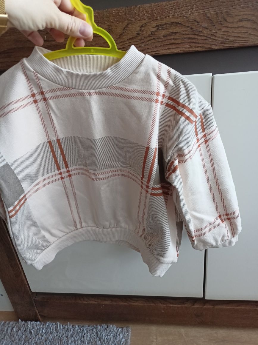 Bluza H&M r.98 beżowa