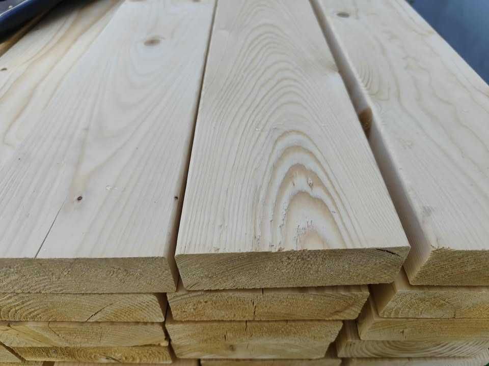 Drewno konstrukcyjne C24, suche, 4-str strugane, certyfikowane