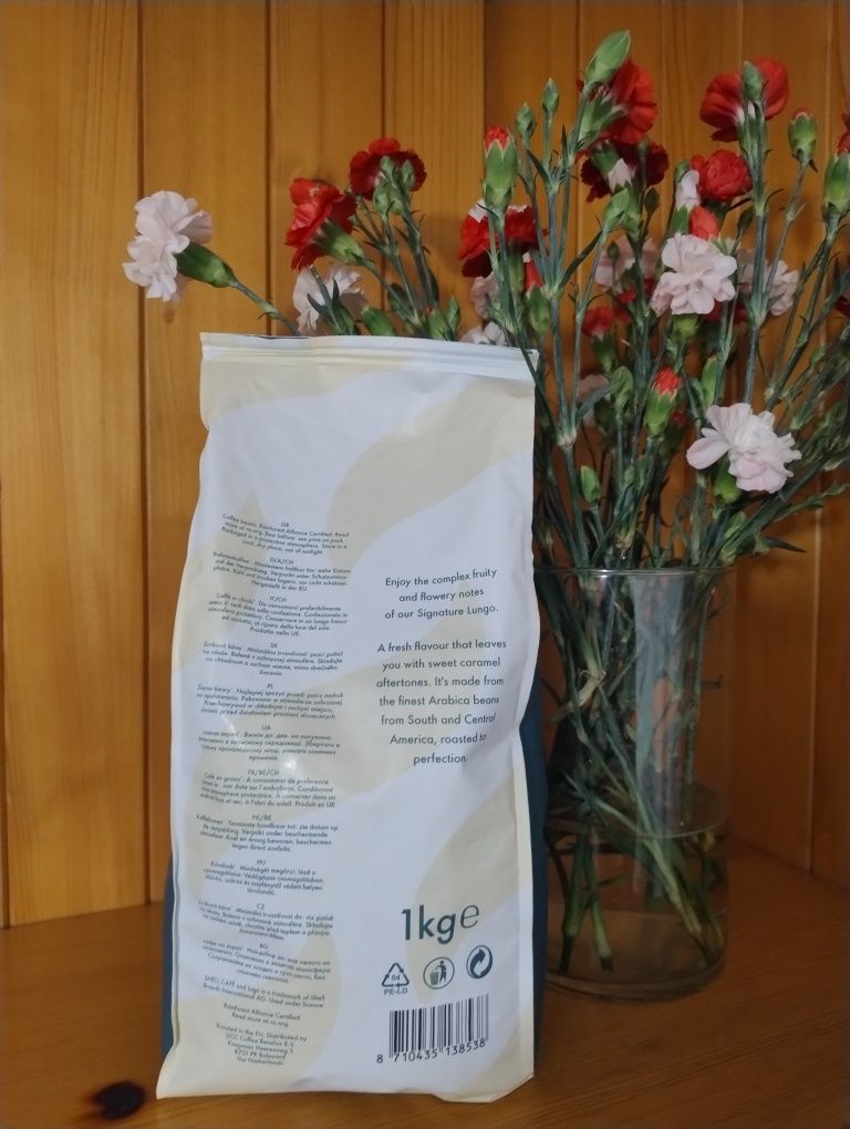 Kawa Shell Cafe Lungo 1kg ziarnista