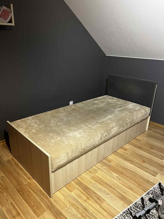 Łóżko z pojemnikiem 200x95 tapczan
