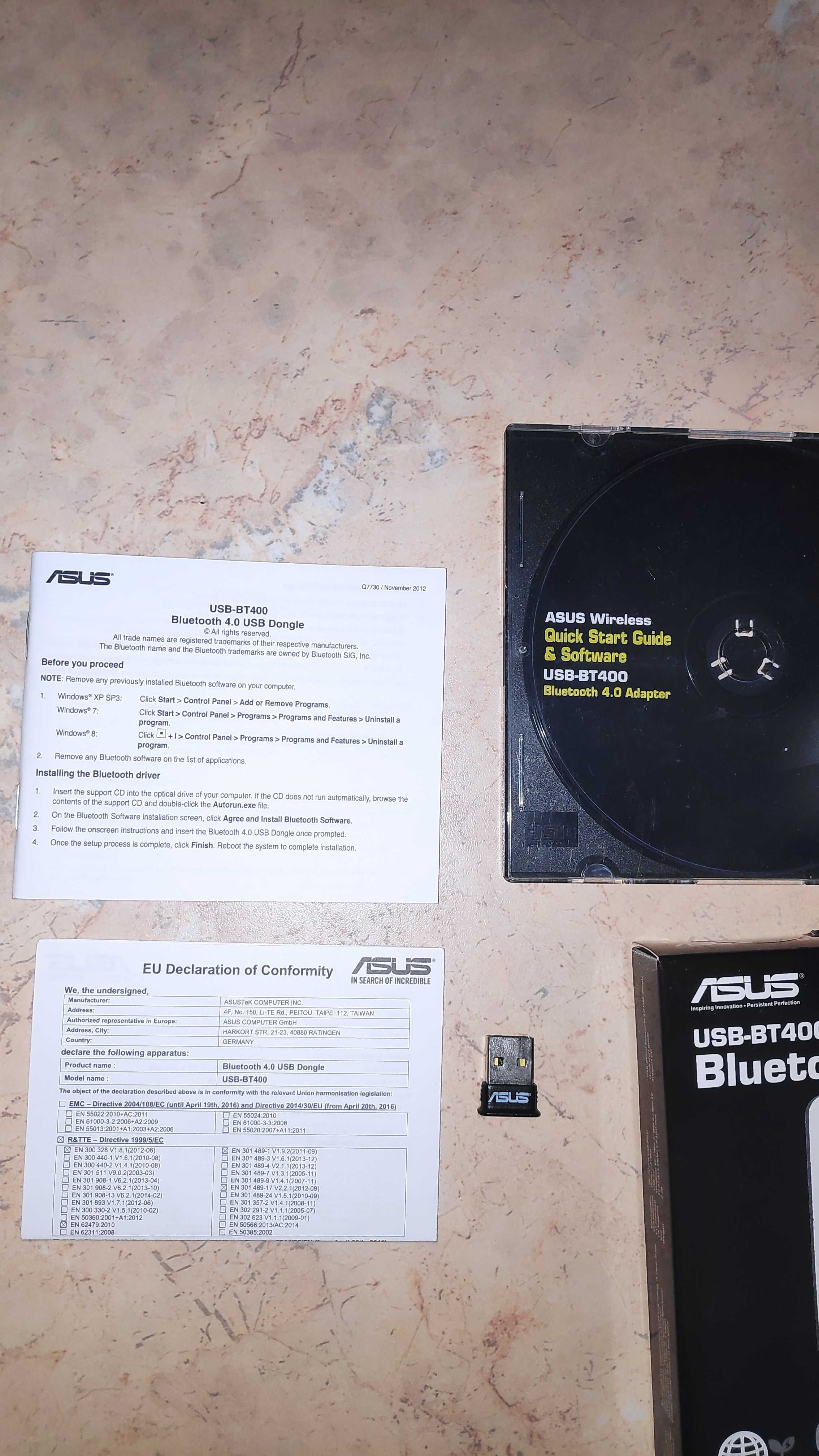 Adapter Bluetooth Asus USB-BT400