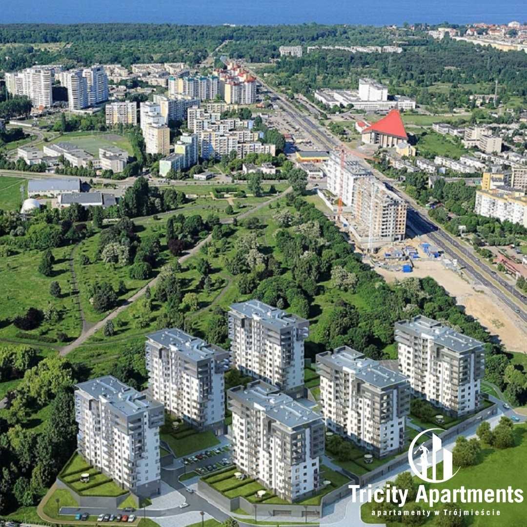 Gdańsk Zaspa 2 pokoje z ogrodem /20 minut od plaży w Brzeznie/ Noclegi