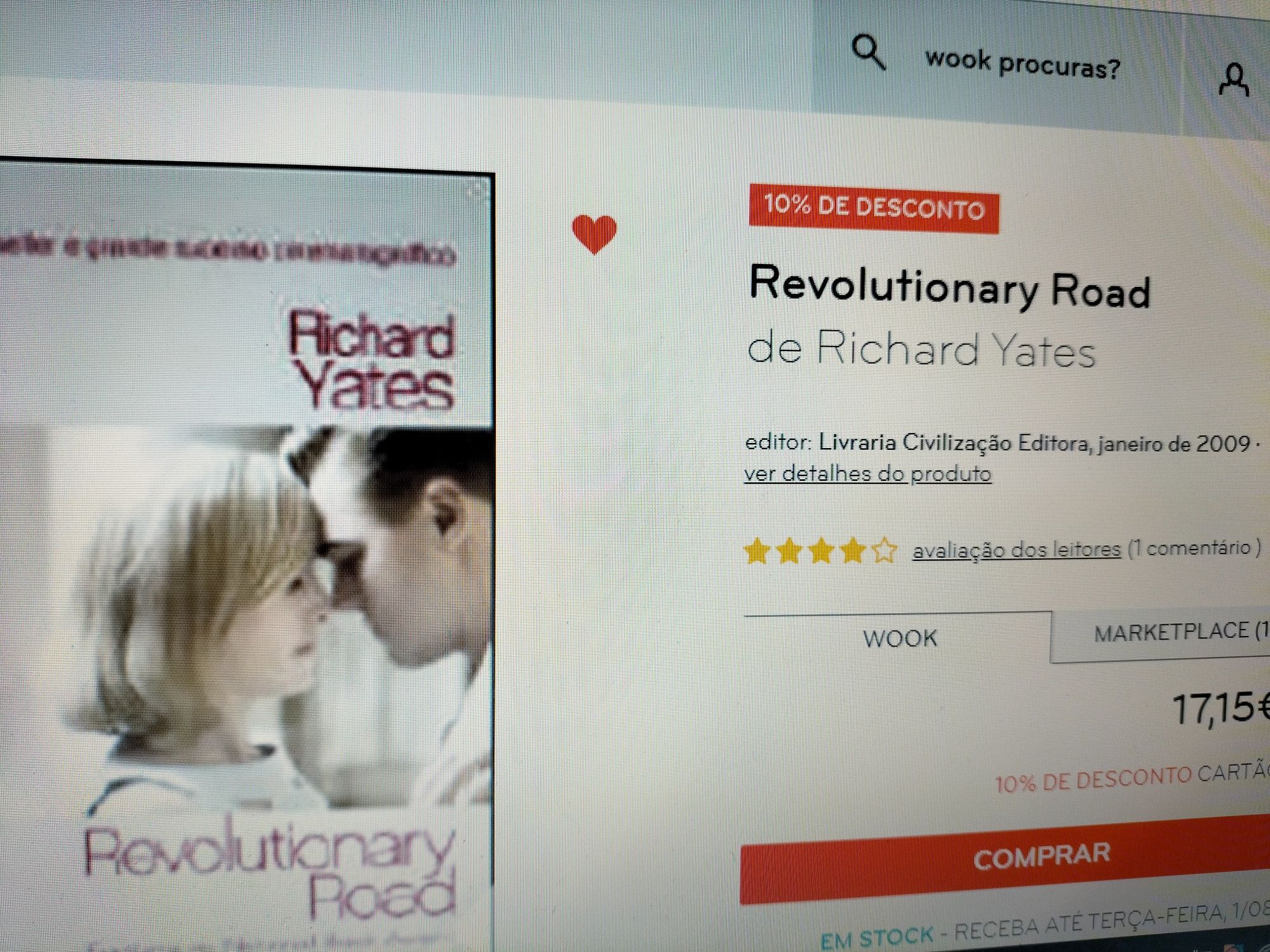 Revolution Road de Richard Yates