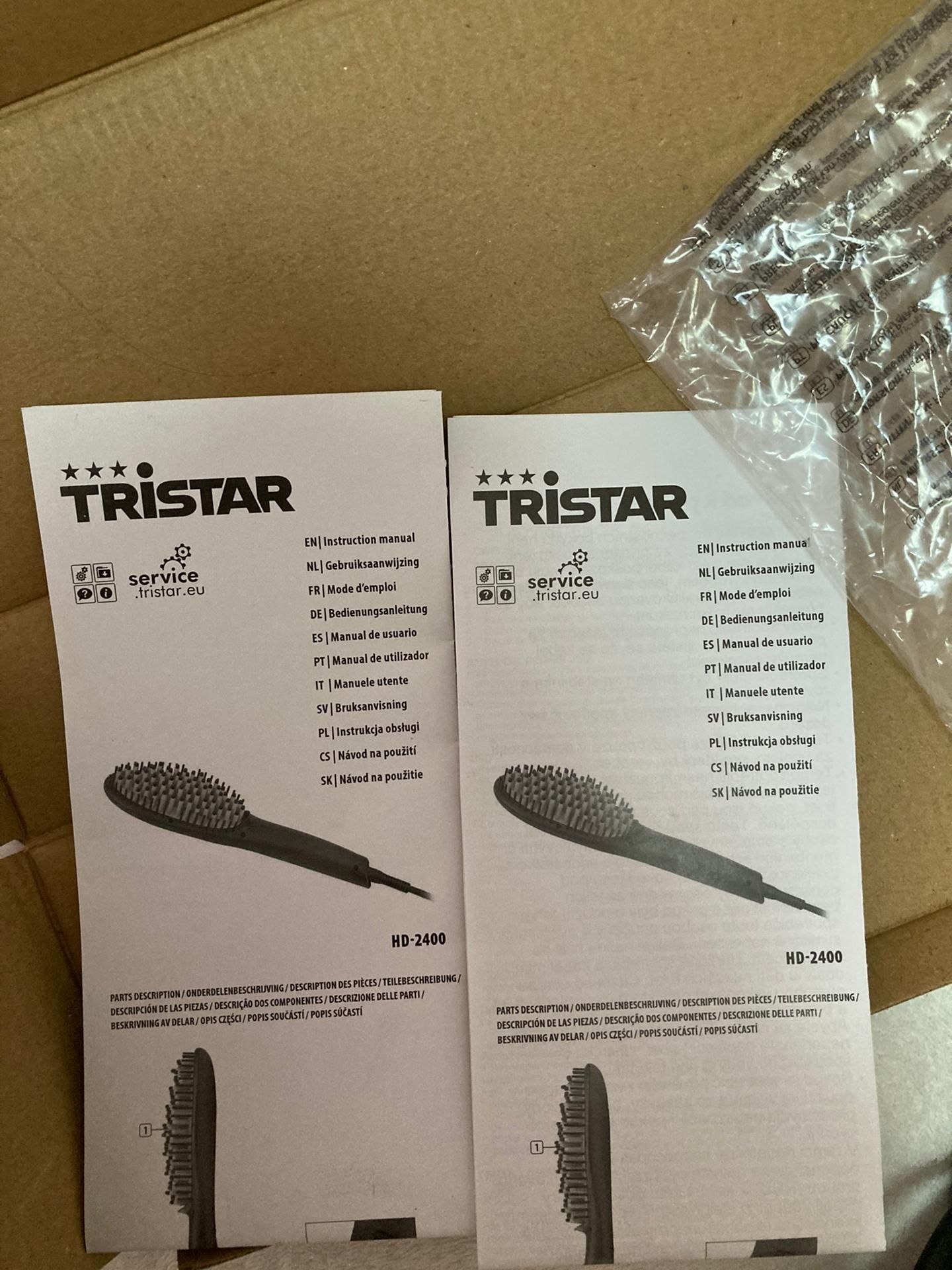Escova alisar cabelo Magic Brush da Tristar