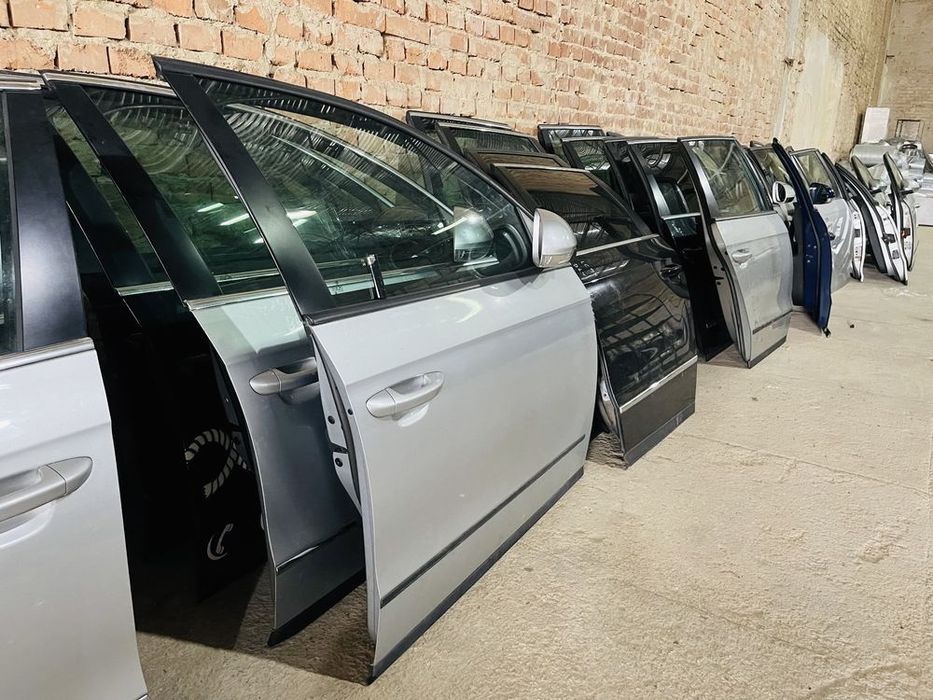 Двері VW Passat B6, B7 Фольксваген Пассат Б6 Б7 LC9X, LO41, LA7W, LC5E