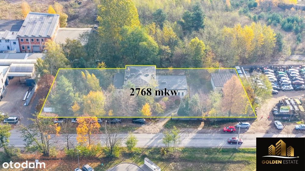 działka inwestycyjna  na terenach przemysłowych