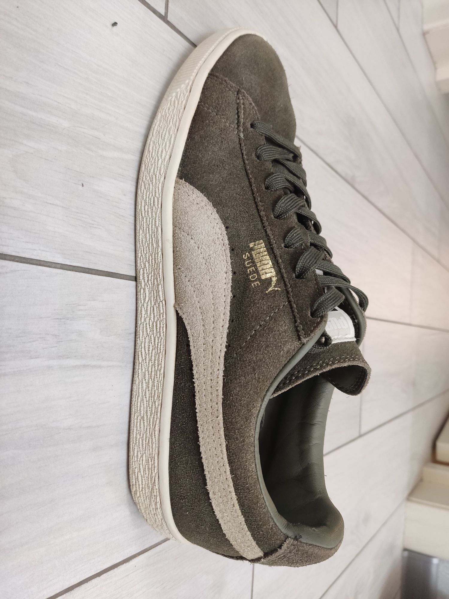 Puma suede khaki