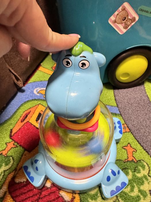 Дзига Бегемот LIMO TOY