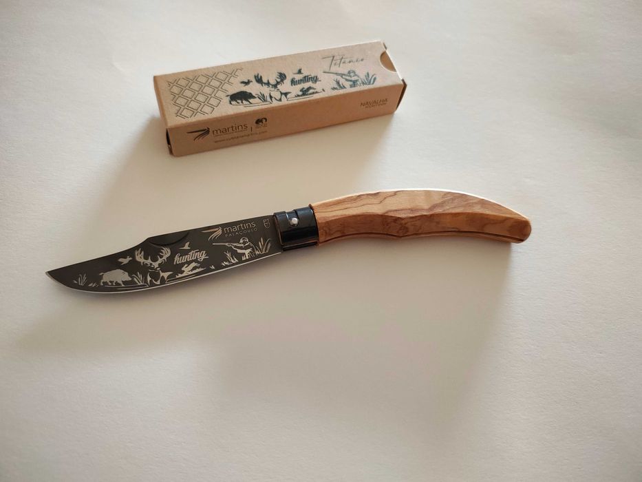 Navalha ellegance temática caça full titânio Martins