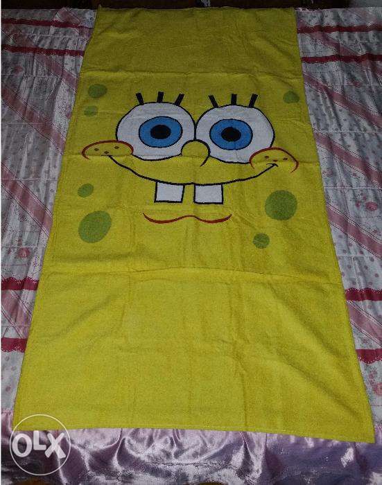 Toalha de praia etc - Sponge bob / Spongebob ( nova)