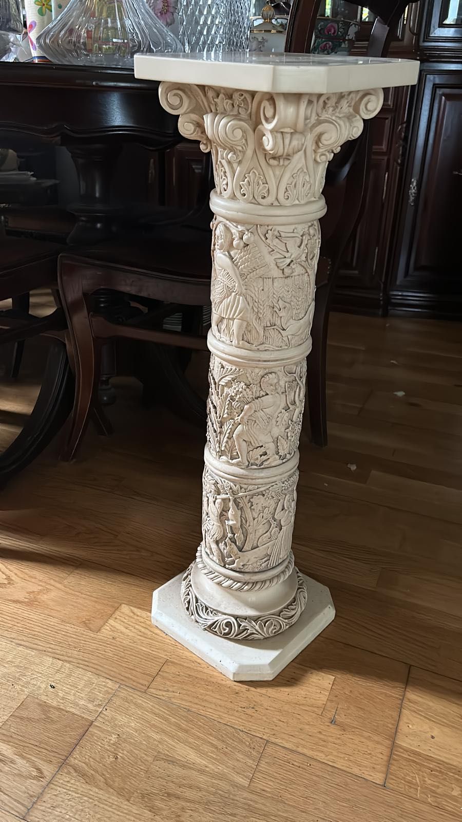 Coluna mármore luxo