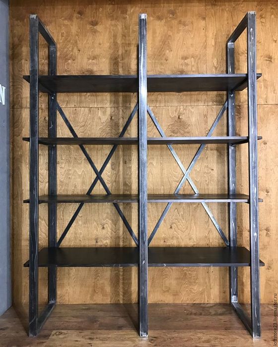 Стелажі Лофт/Loft Столи