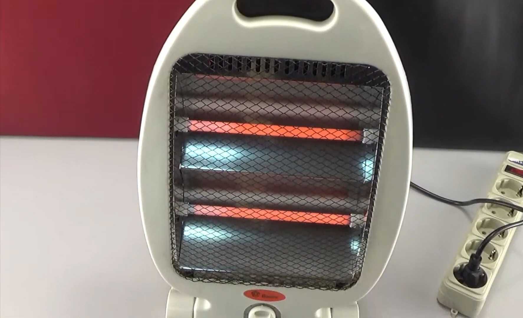 Инфракрасный кварцевый обогреватель Heater, электрический. Дешево