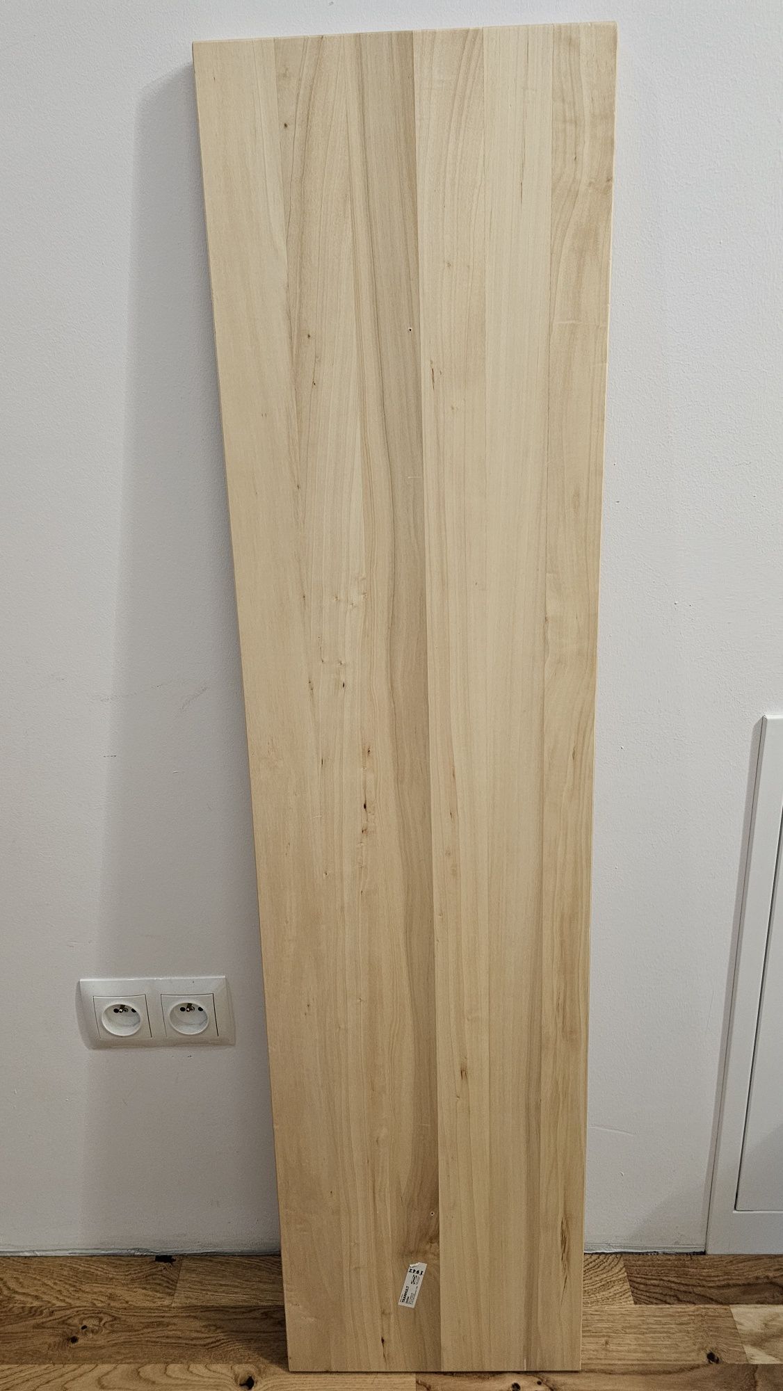 Półka wisząca ikea 120x30 drewniana