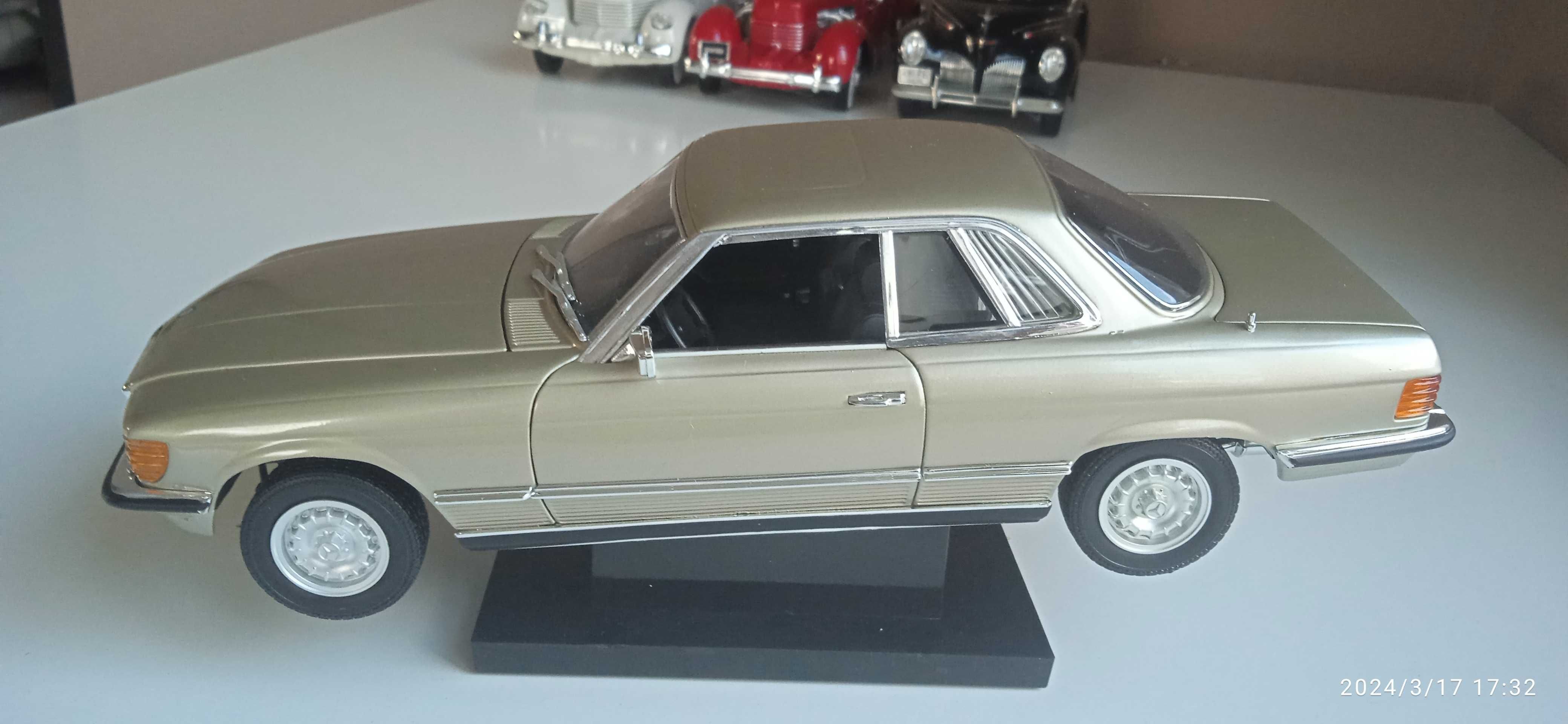 модели 1.18 MERCEDES BENZ 500SLC  1981