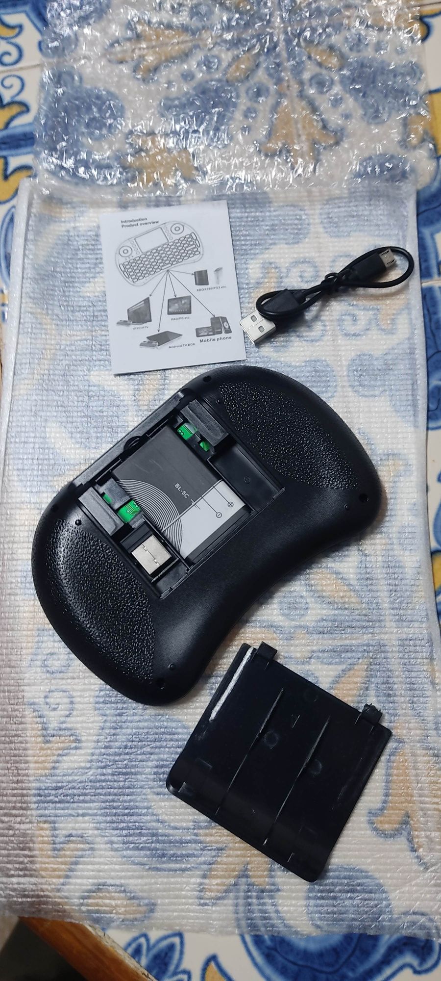 Air mouse com bateria