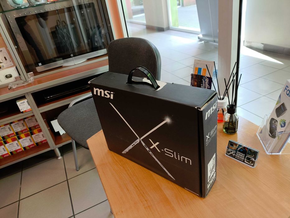 Laptop MSI X400 SSD240GB 2GB Intel Core 2 U3500 14" Windows 11