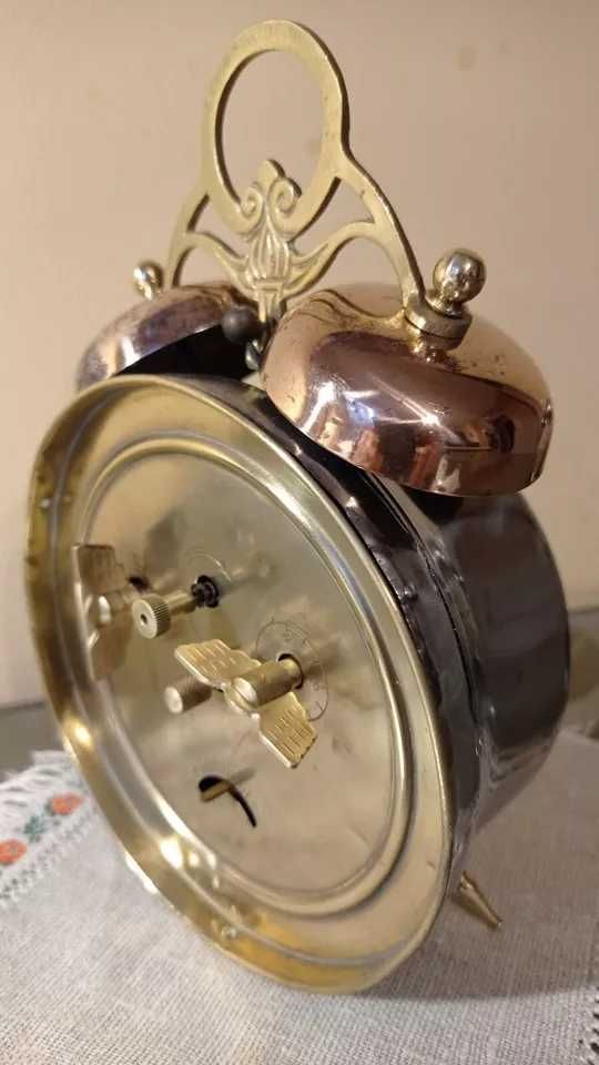 Niemiecki budzik Kienzle z dwoma dzwonkami 1920r, OBNIŻKA