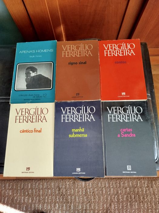 Vergílio Ferreira//Muitos livros deste autor//Betrand Editora
