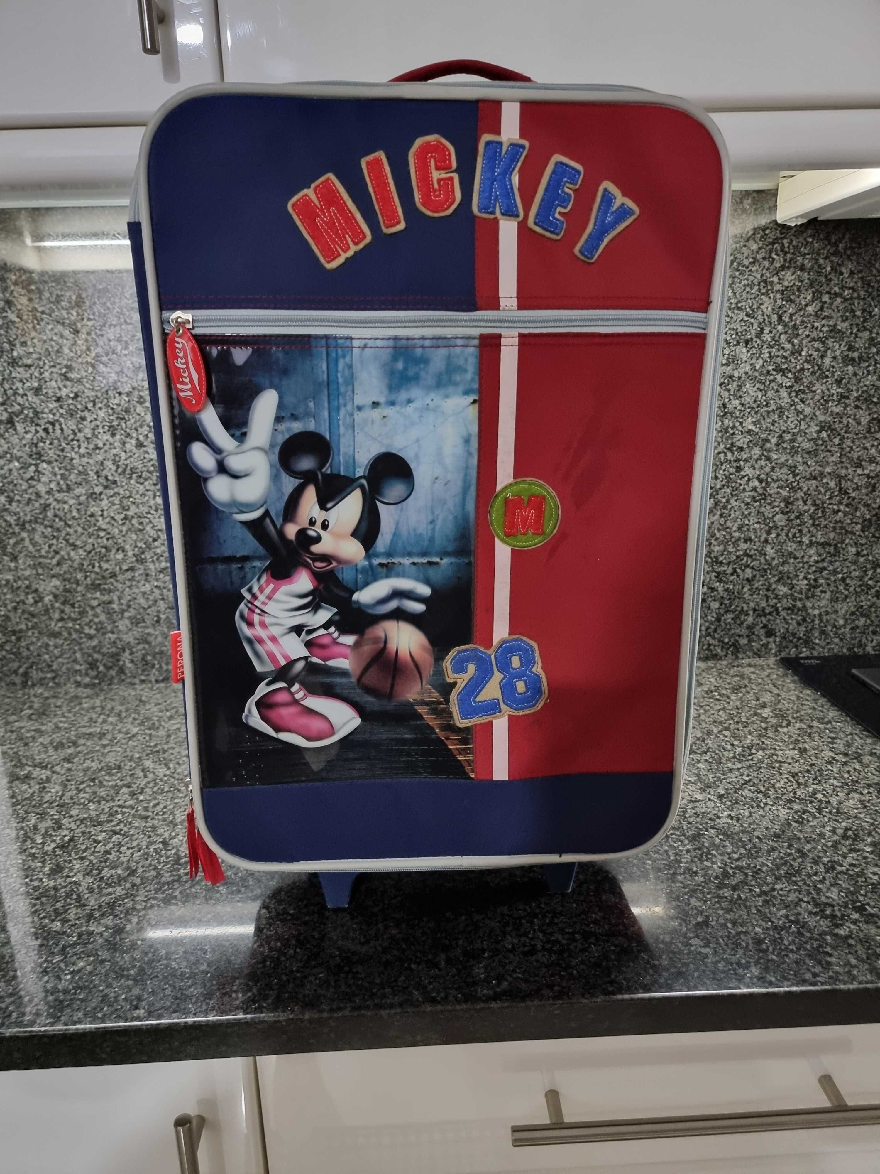 Trolley/ Mala viagem Disney Mickey marca Perona