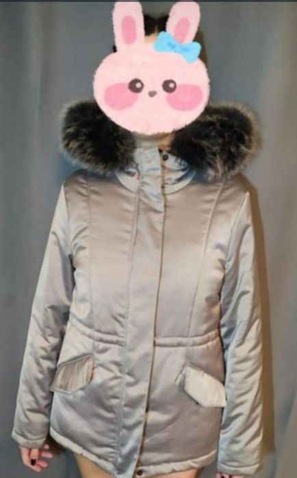 Женская зимняя куртка Staff spark gray.размер S.состояние хорошее