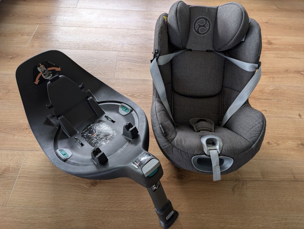 Cybex Sirona Z2 i-Size Plus Soho Grey z bazą