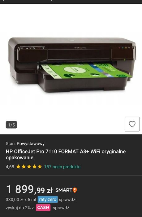HP OfficeJet 7110 FORMAT A3+ WiFi