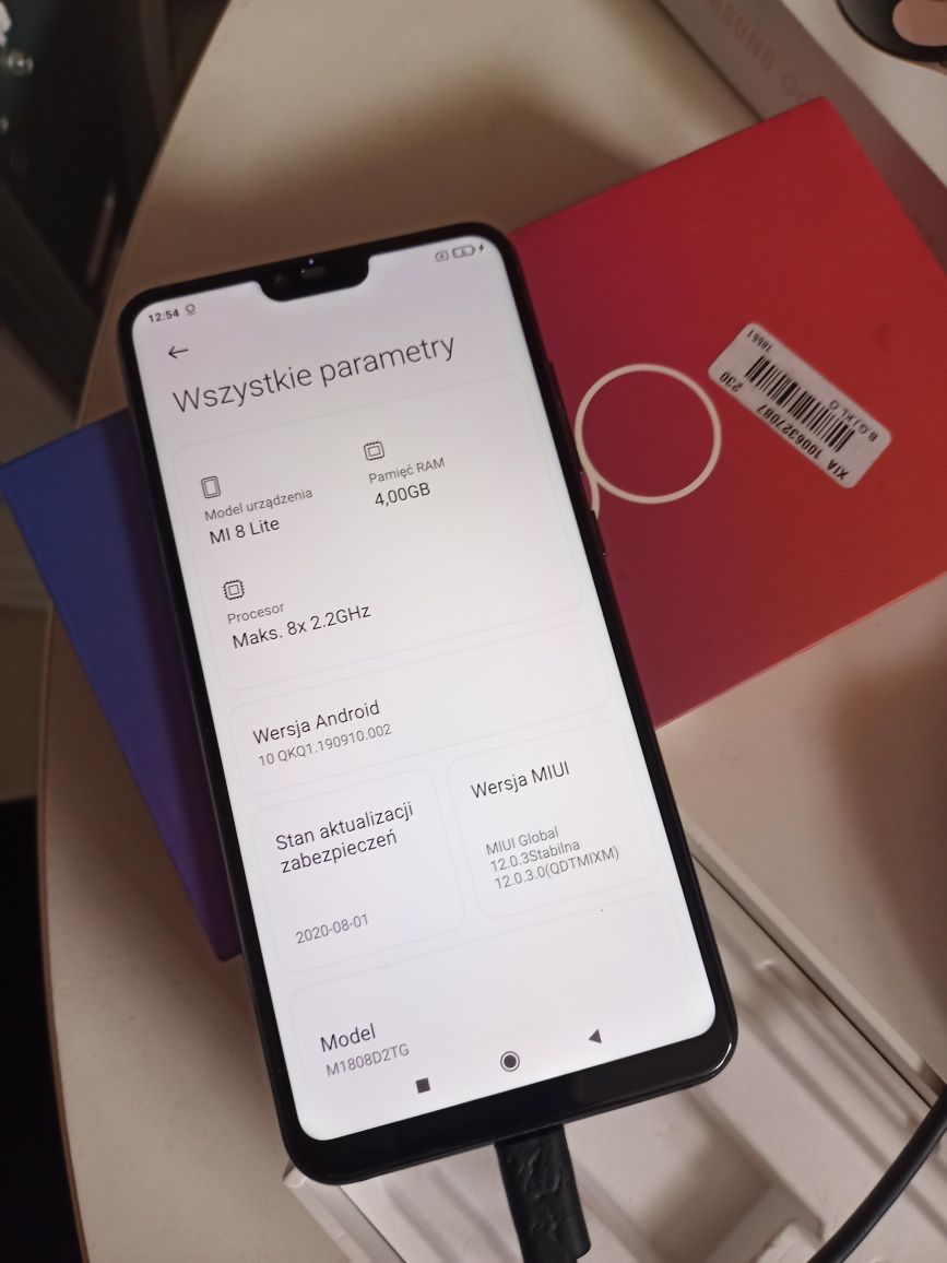 Mi 8 lite 4 GB stan idealny