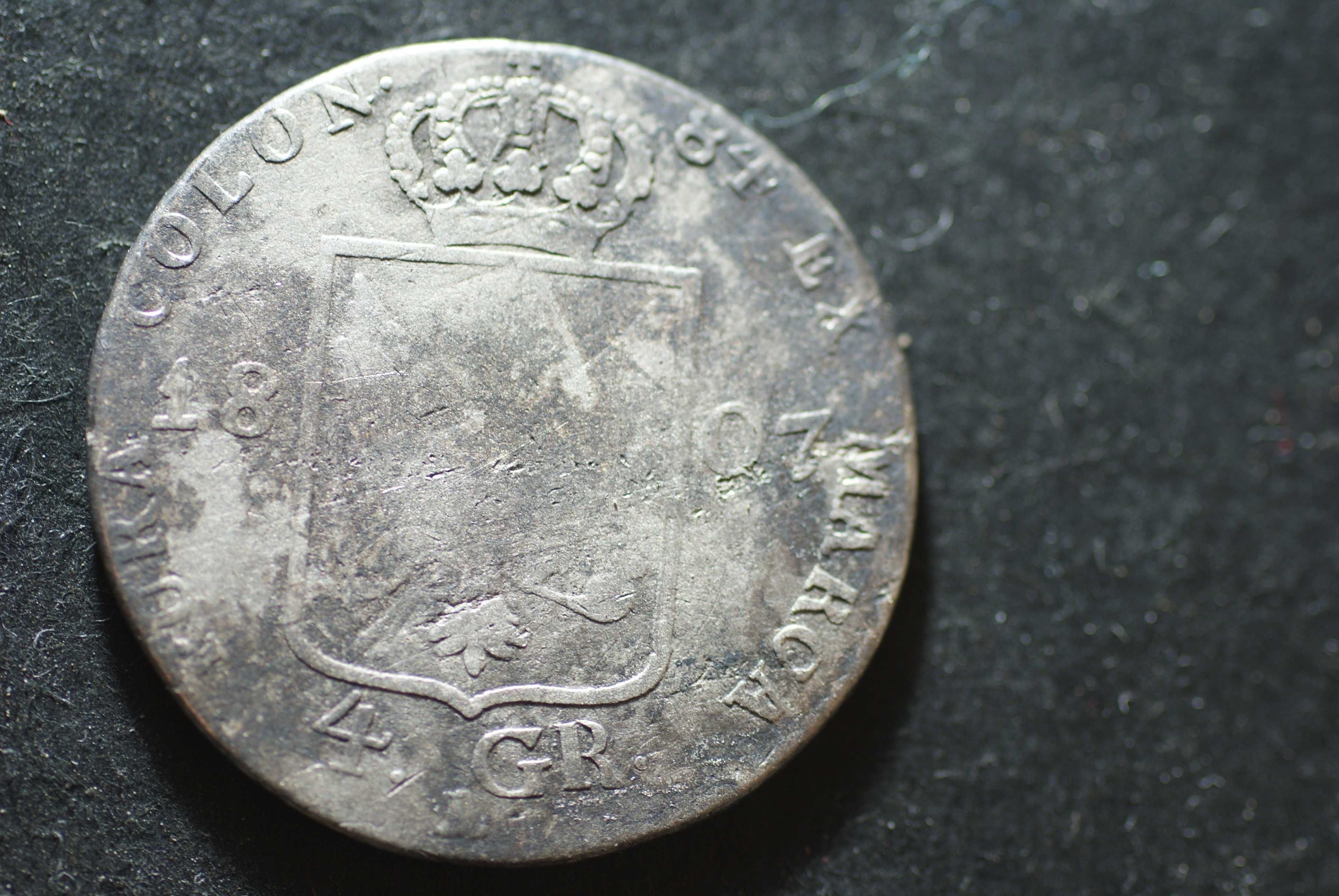 4 grosze 1807 Fryderyk Wilhelm III Prusy Berlin