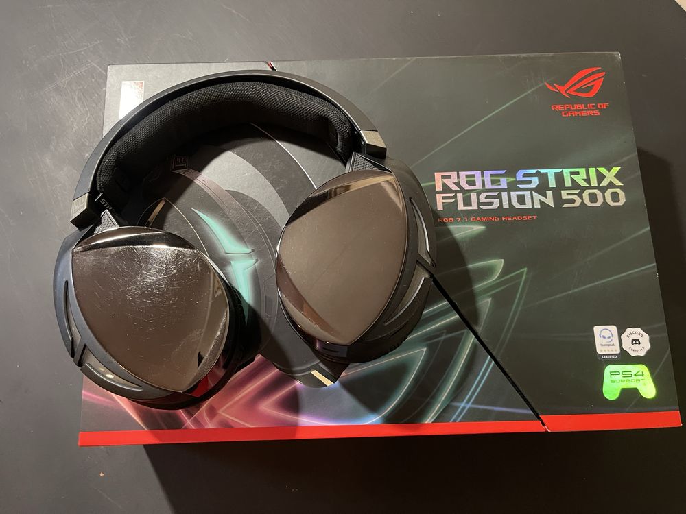 Навушники Asus ROG Strix Fusion 500 7.1 (90YH00Z2-B8UA00)
