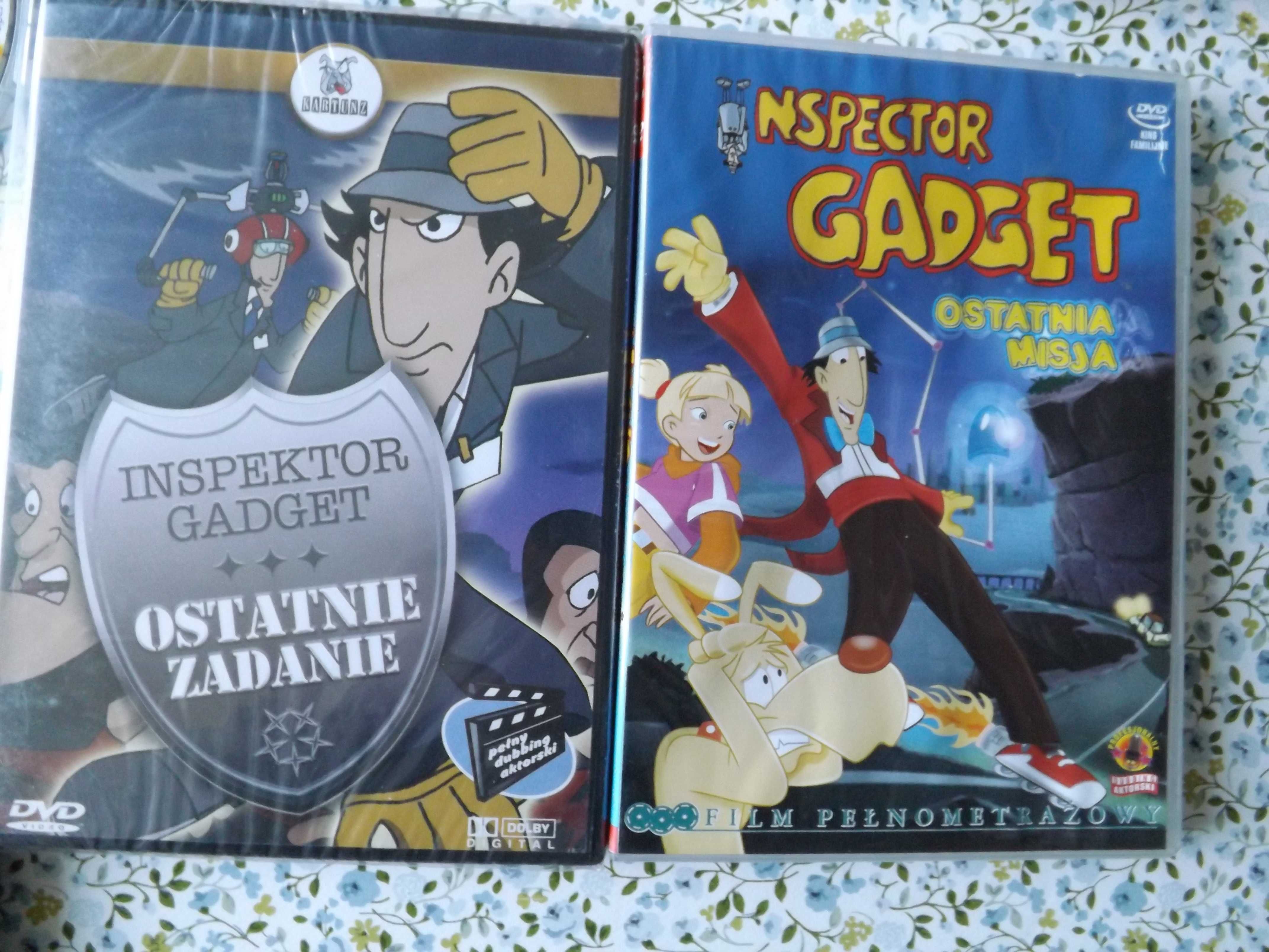 Inspektor Gadget dvd bajka film gadżet