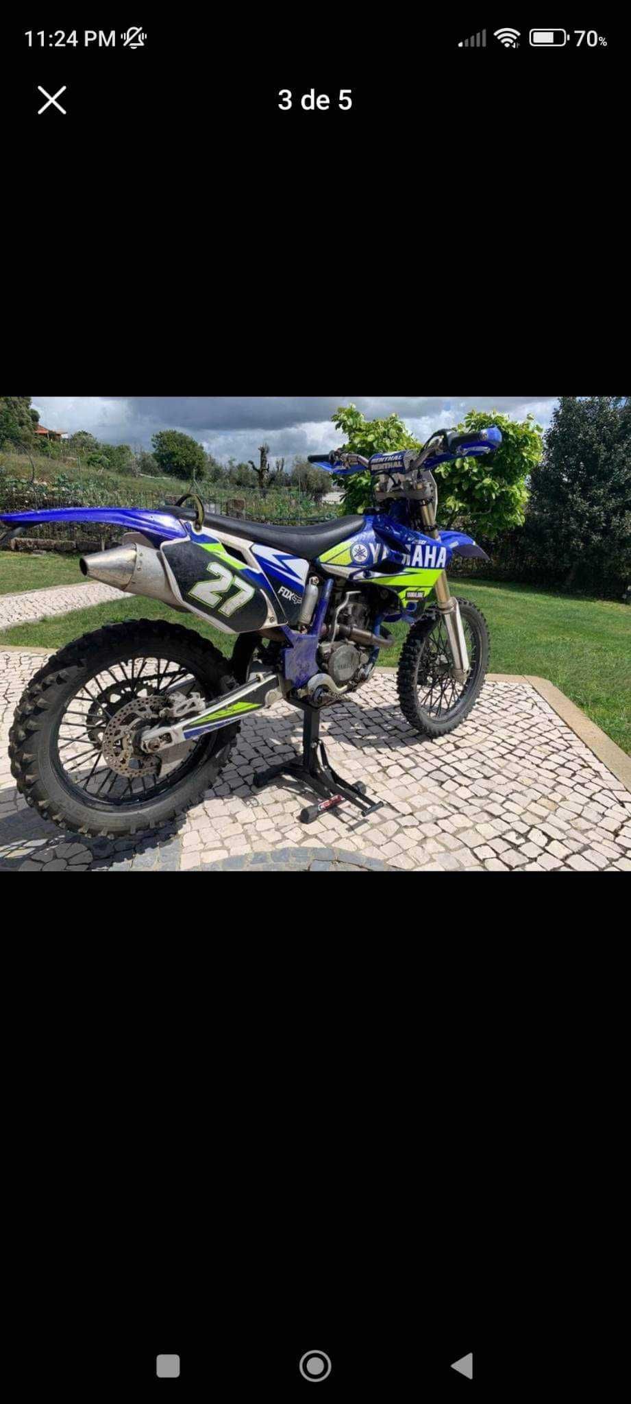 Yamaha  YZ250F Matriculada