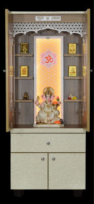 Movel armario temple mandir ganesha shiva Deuses