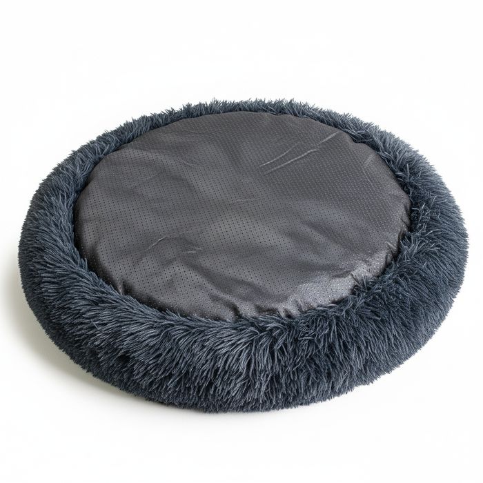 Włochate legowisko dla psa kota miękkie posłanie kojec 70cm