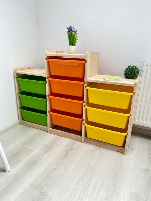 Комод для детской, вместительный органайзер шкаф в детскую комнату