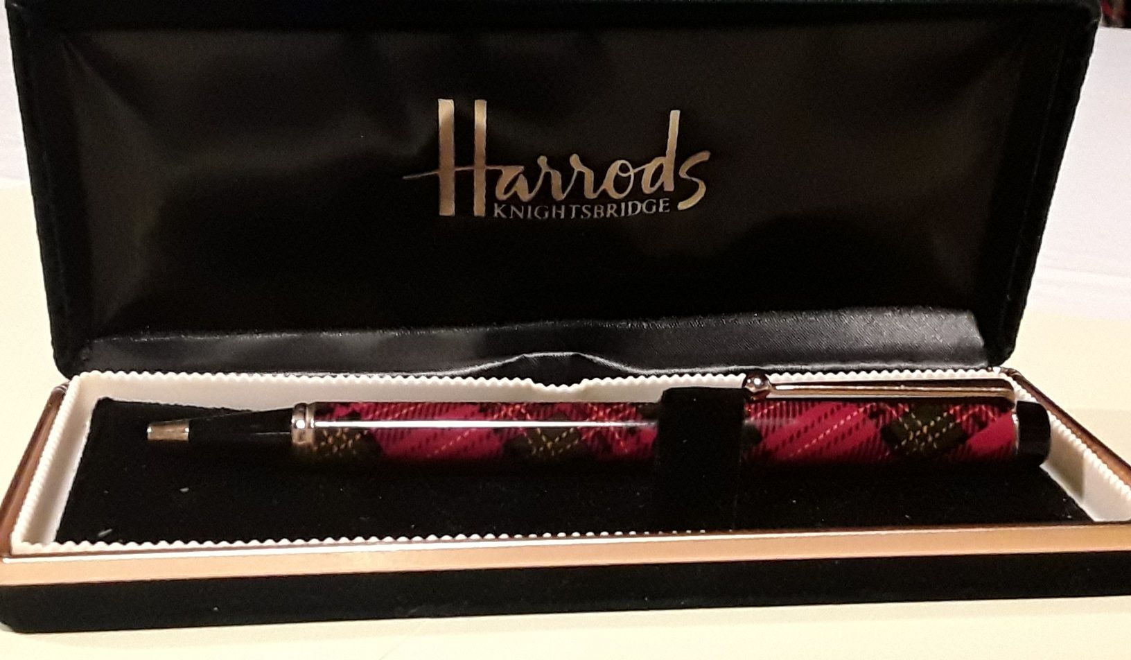 Caneta esferográfica vintage Harrods Knightsbridge