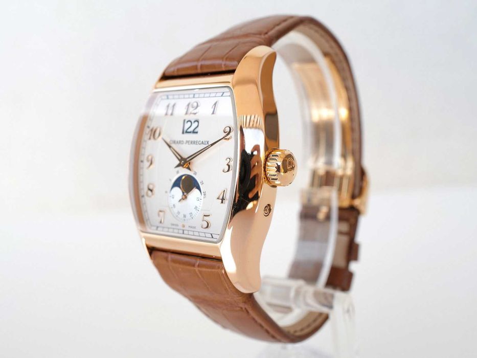 Girard-Perregaux Richeville Large Date Moon-Phases 18K Rose Gold.