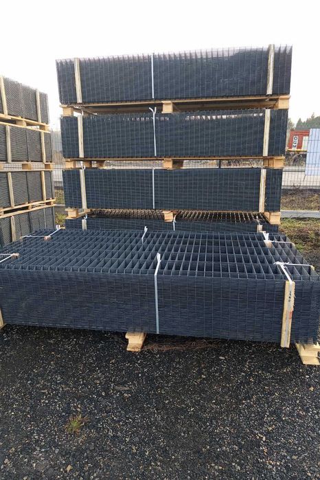 Panel 3D 123 cm fi4–kompletne ogrodzenie 45 zł/mb | Transport / Montaż