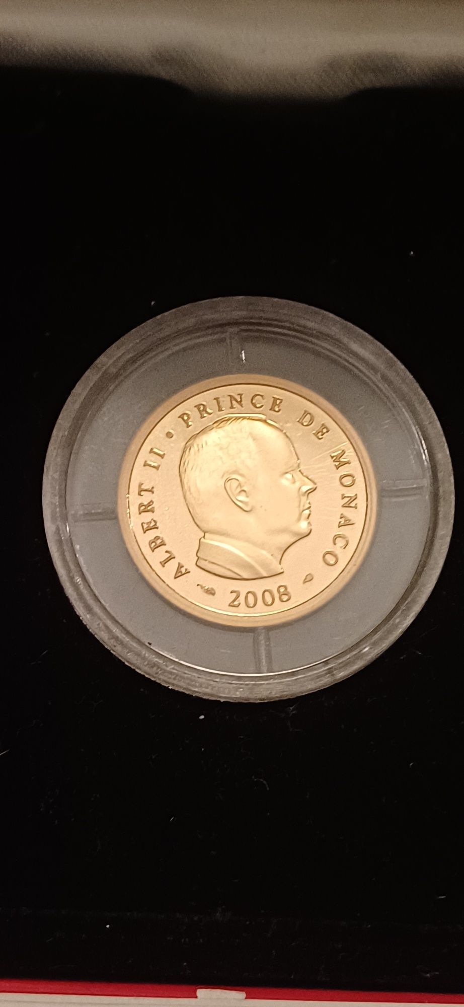 Moeda Ouro Monaco 2008