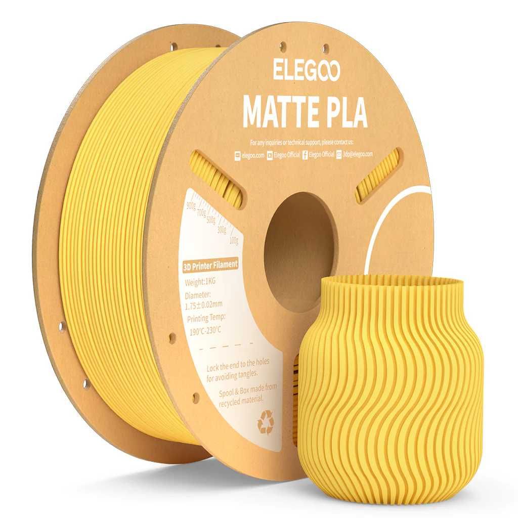 Filamento PLA 1.75 MATTE ELEGOO