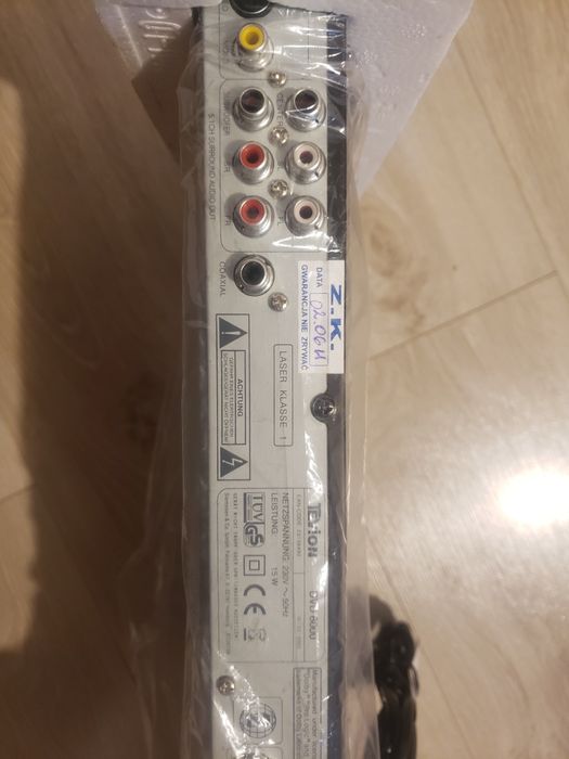 Tevion 6000 dvd плеєр на диски новий AC3 5.1 DivX LDac