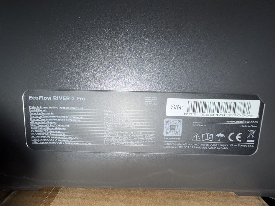 EcoFlow River 2 Pro 768 Wh Німеччина Європа