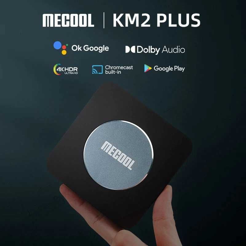 TV Box MECOOL KM2 PLUS 2/16Gb Amlogic S905X4-B Netflix ТВ-приставка