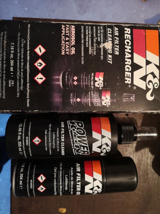 Kit limpeza e lubrificação K&N