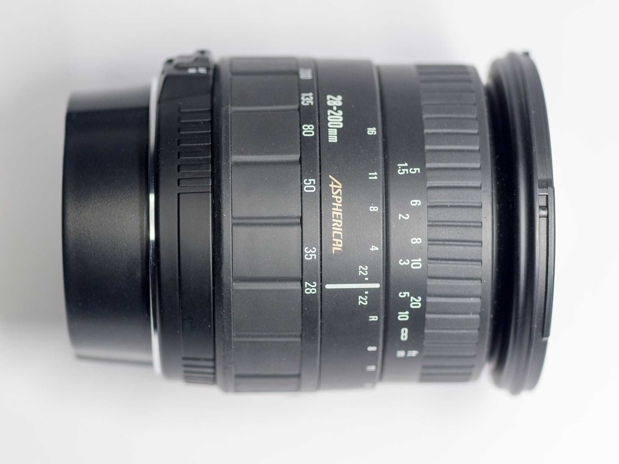 Sigma DG 28-200 суперзум  для Canon EF f:3.8-5.6 (210)