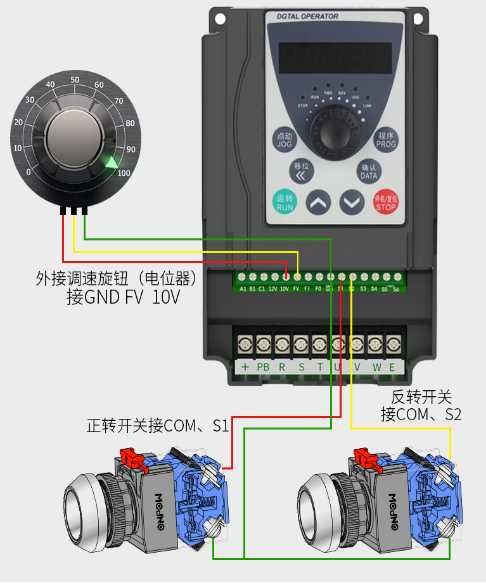 Инвертор VFD 3кв 4кв 5.5kw 7.5кw частотник преобразователь частоты век