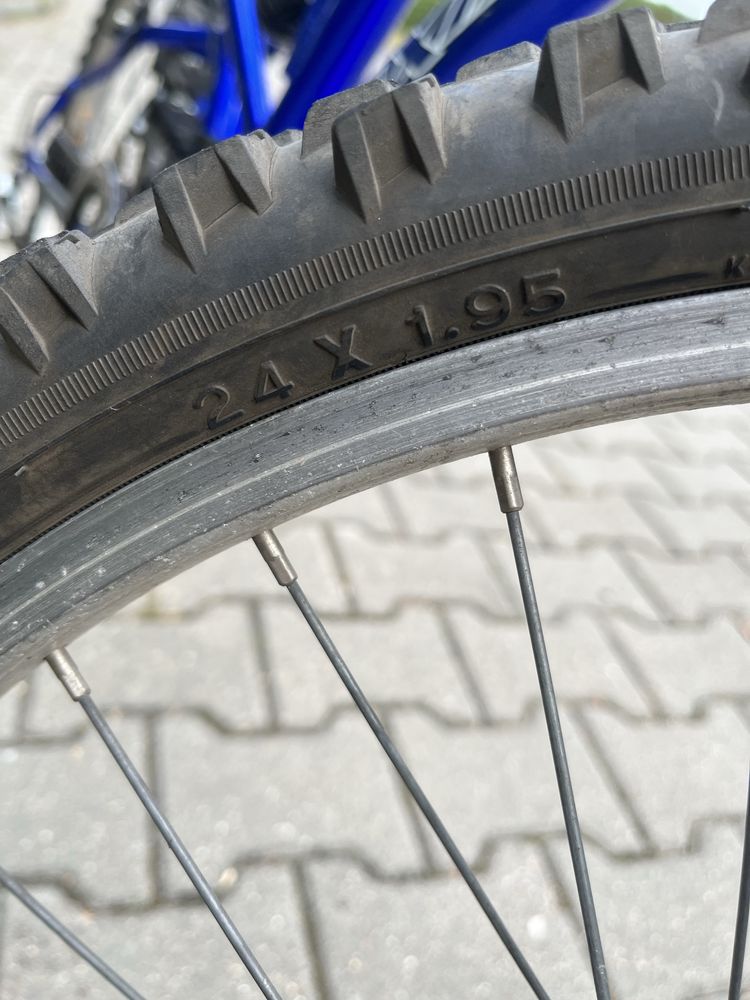 Maxim rower górski młodzieżowy MTB koła 24 amortyzator