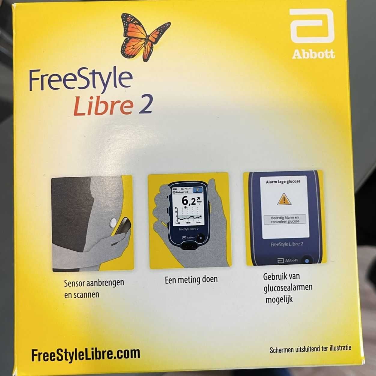 Skaner FreeStyle Libre 2 w mmol.